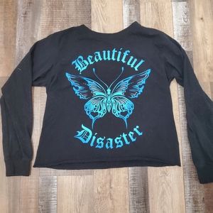Beautiful Disaster Crop Top